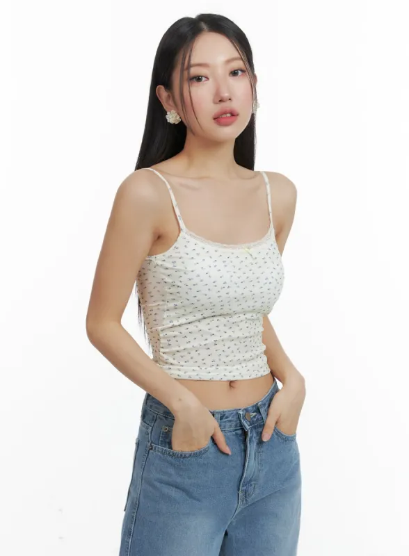 Floral Cami Top OM428 sold by Lewkin