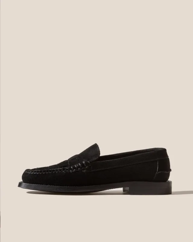 NOMBELA SUEDE - Men's Interwoven Detail Slip-on Loafer sold by Hereu Studio