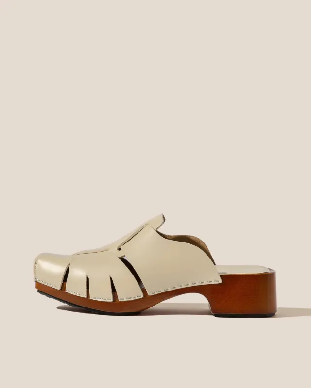 LICIA - Square Toe-Fisherman Mule Clog sold by Hereu Studio