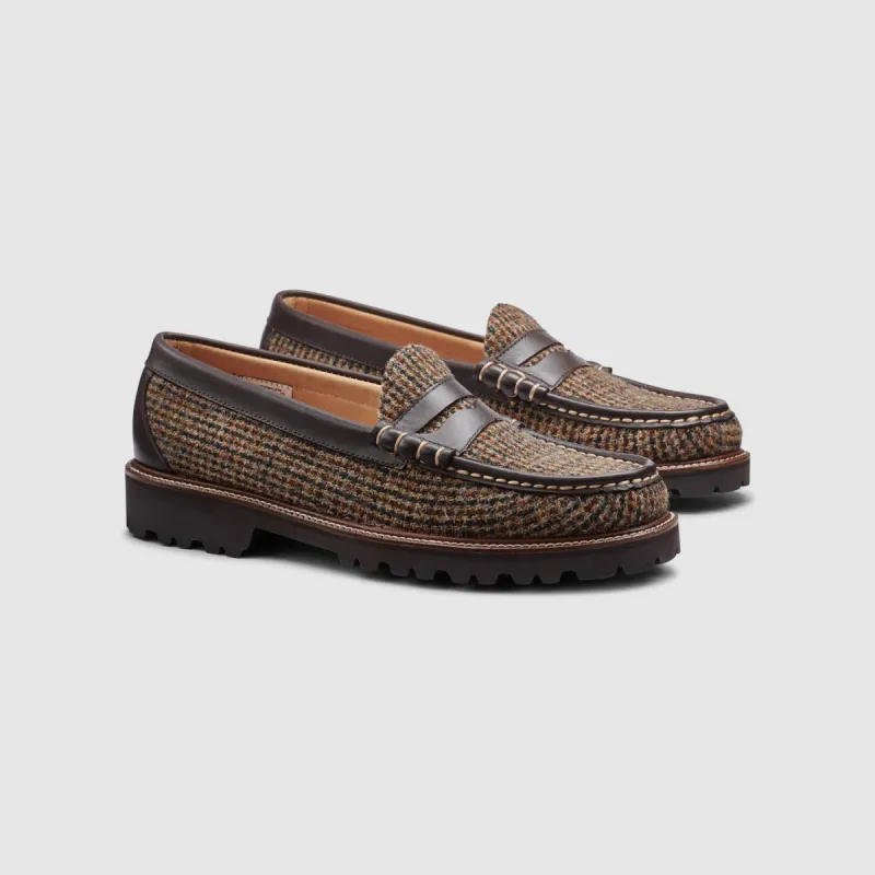 MENS LARSON HARRIS TWEED LUG WEEJUNS LOAFER sold by G.H. Bass & Co.