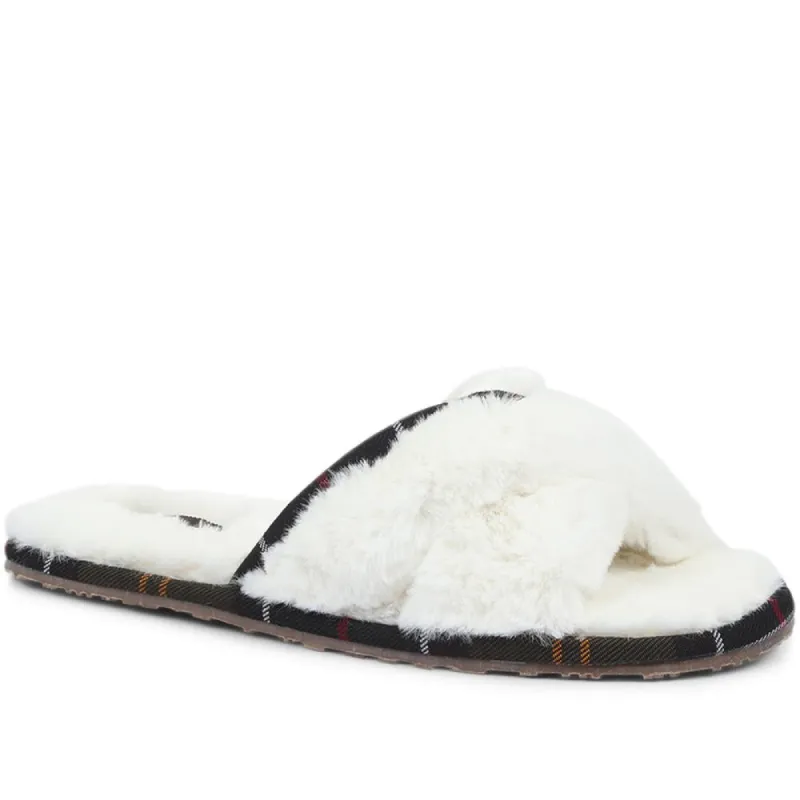 Lottie Mule Slippers - BARBR32518 / 318 629 sold by Jones Bootmaker