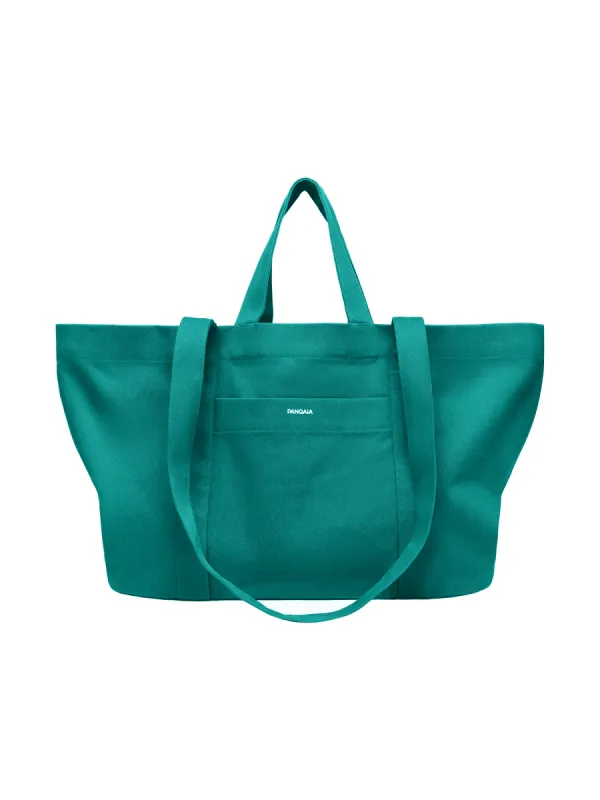 365 Oversized Tote Bag—scarab teal sold by Pangaia