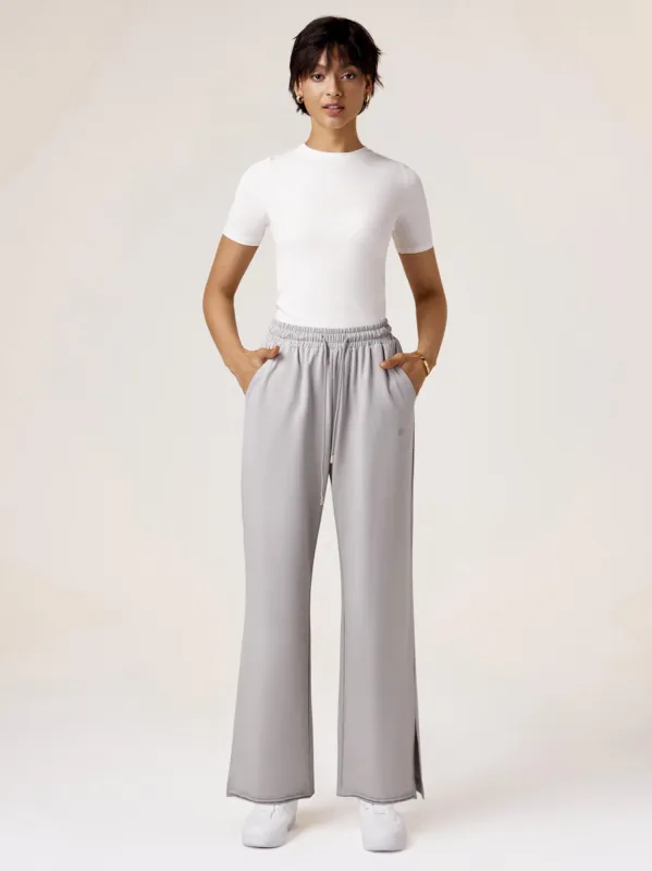 Amoretu High Waist Insert Pocket Embroidery Pants sold by Amoretu