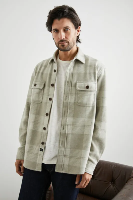 ALDER SHIRT - FAWN CREAM sold by Rails