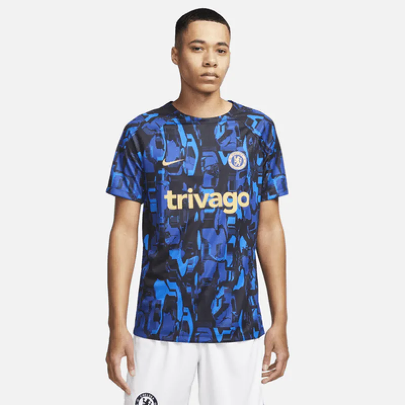 Chelsea FC Academy Pro Men's Nike Dri-FIT Pre-Match Soccer Top sold by Nike