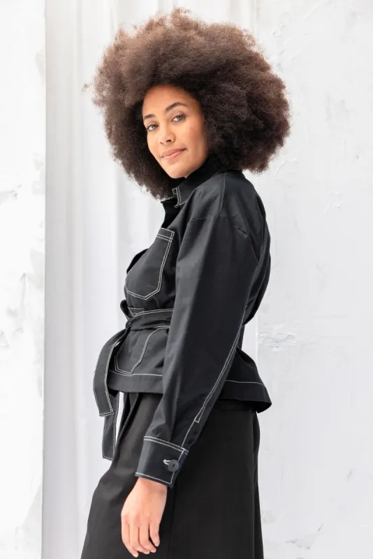 Boston Jacket | Black sold by ReCreate