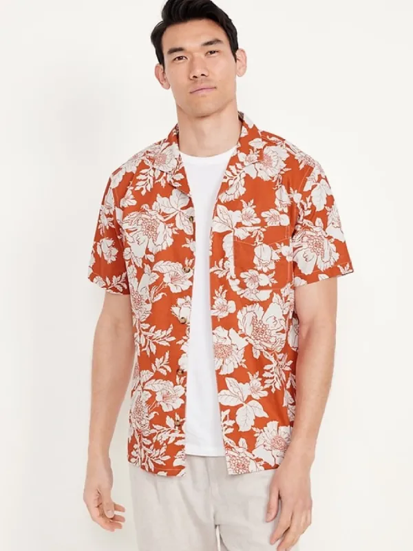 Short-Sleeve Camp Shirt sold by GAP