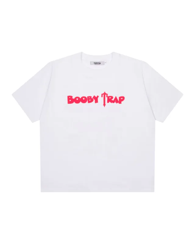 Trapstar x Booby Trap Tee - White | Parallel