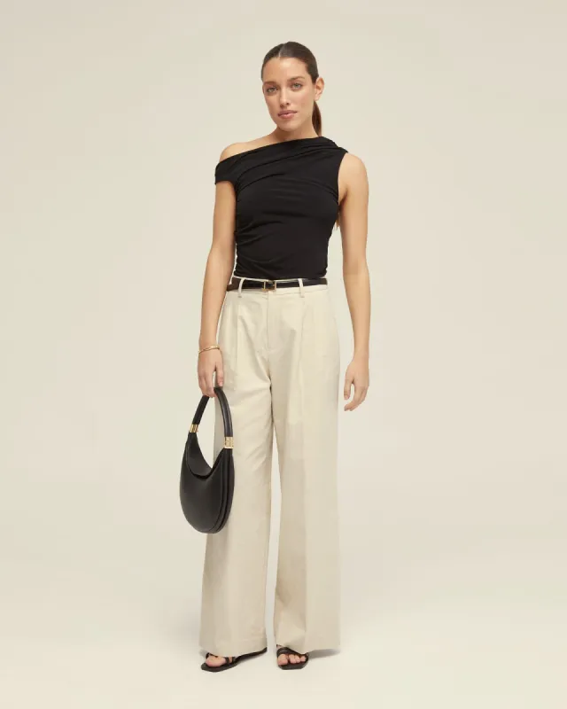Becca Half Lined Jersey Top sold by Oxford Shop
