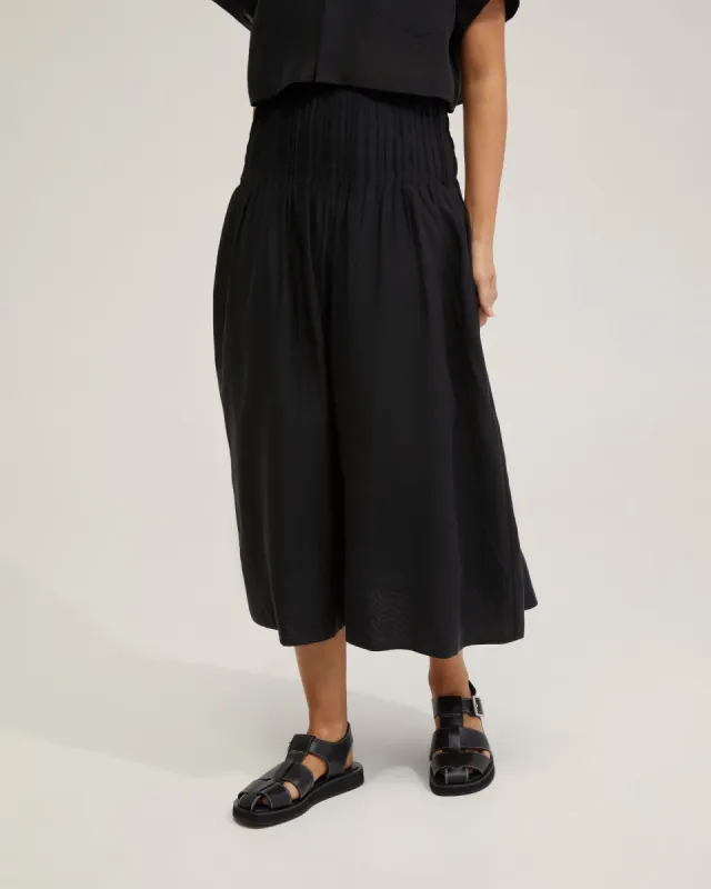 Astra Pin-Tuck Skirt sold by Oxford Shop