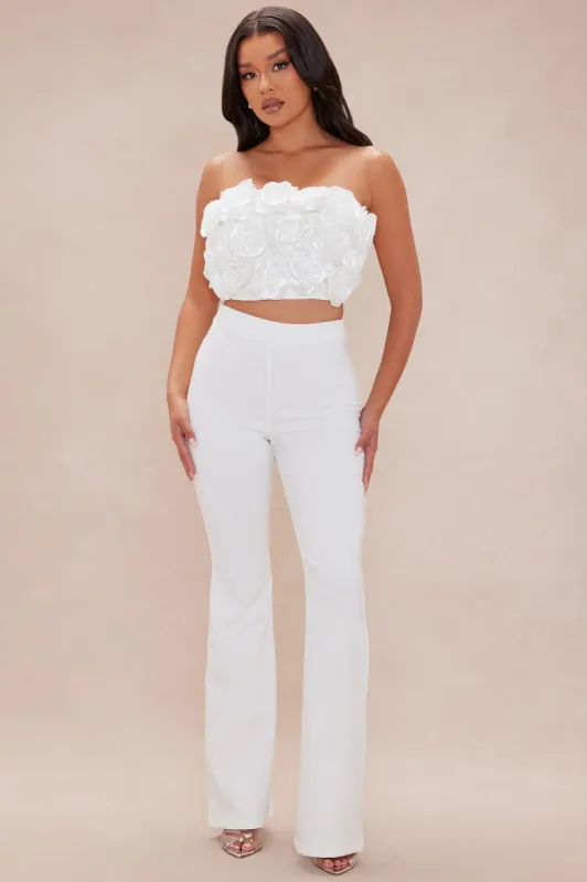 Anna Rose Pant Set - White sold by Fashion Nova