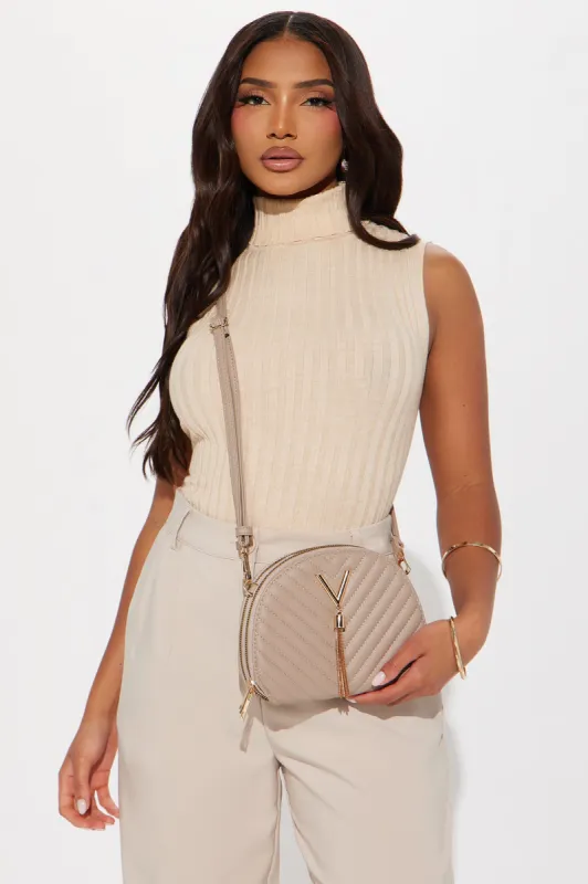 Never Miss A Beat Crossbody Bag - Taupe sold by Fashion Nova