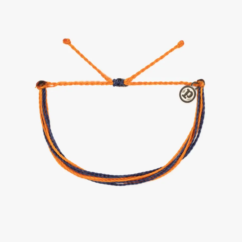 Navy & Orange Bracelet sold by Pura Vida