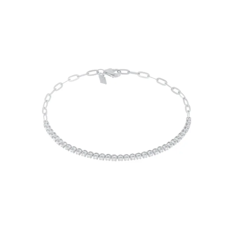 Diamond Segment Mini Link Bracelet sold by EF Collection
