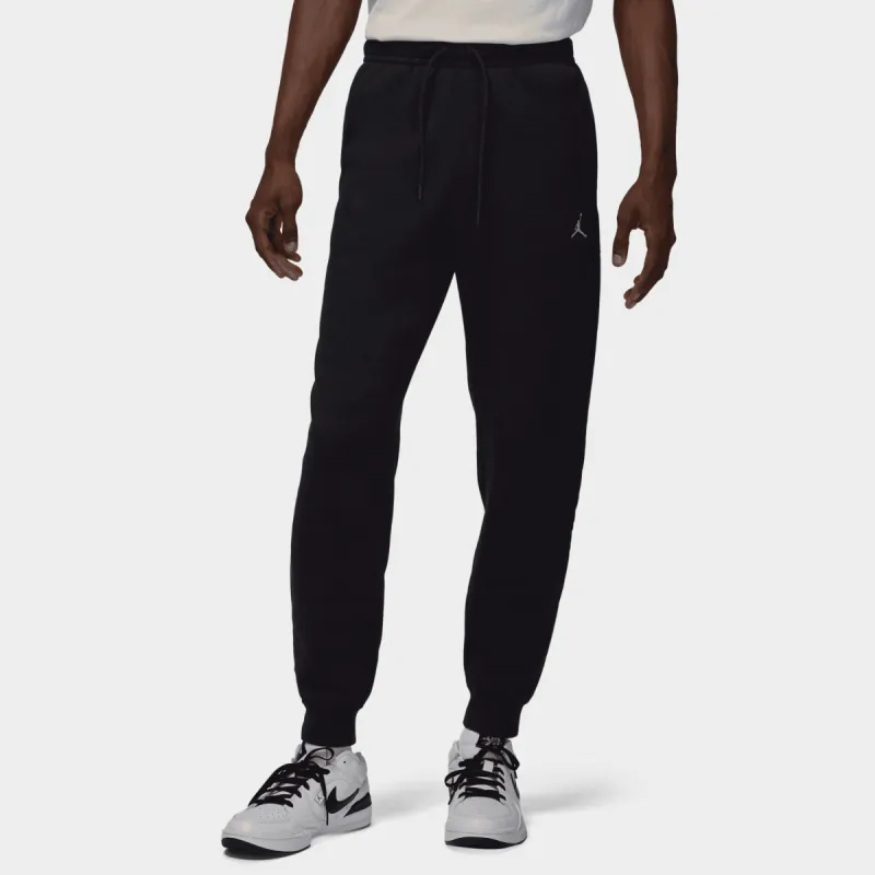 Jordan Brooklyn Fleece Joggers Black / White sold by JD Sports