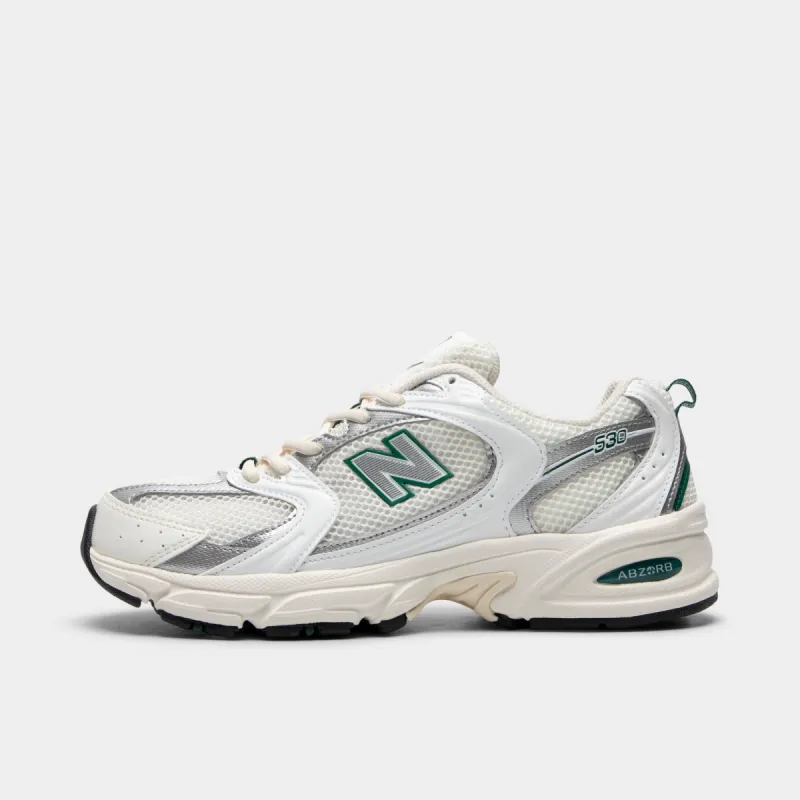 New Balance 530 Sea Salt / White - Marsh Green sold by JD Sports
