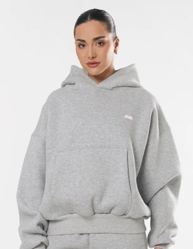 Classic Hoodie - Dark Grey/Pink sold by Stax