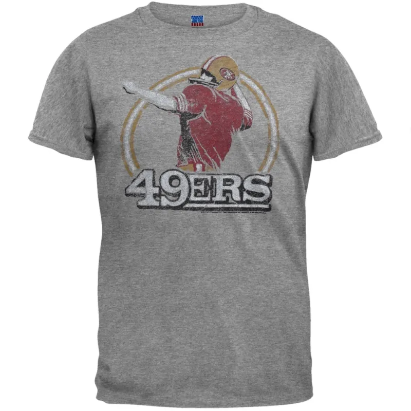 San Francisco 49ers - Vintage Quarterback Soft T-Shirt sold by Old Glory