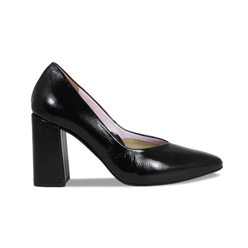Paloma: Black Leather sold by Sole Bliss