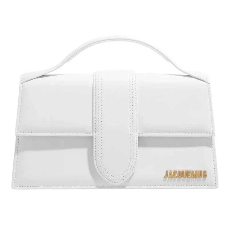 White Leather Crossbody Bag sold by Louxly
