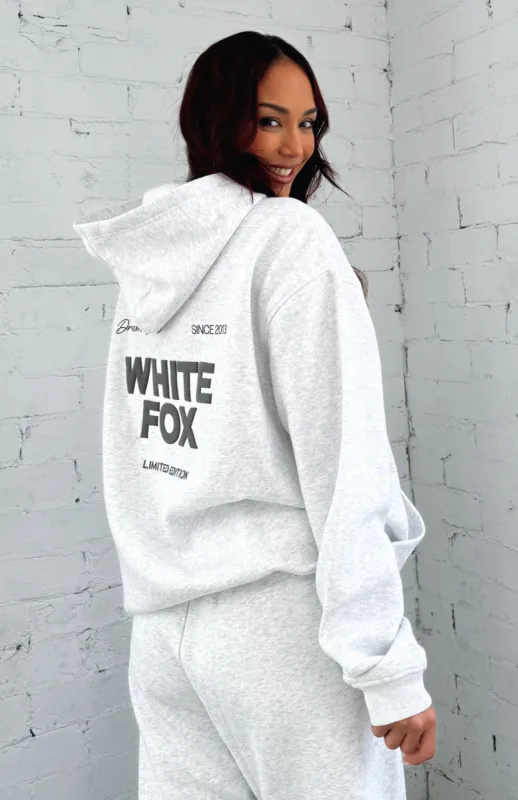 Keeping It Simple Oversized Hoodie Grey Marle sold by White Fox Boutique