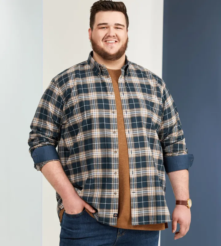 Plaid Flannel Shirt sold by Mr. Big and Tall