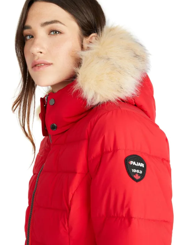 Jupiter Women's Puffer Jacket w/ Faux Fur Trim sold by Pajar