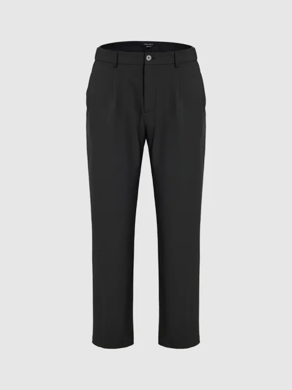 Tailored Carrot Fit Pants sold by Urban Revivo