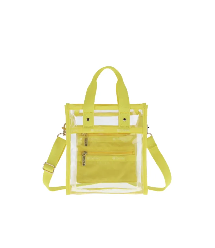 Clear Mini North/South Tote sold by Lesportsac