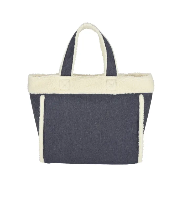 Two-Way Denim Tote sold by Lesportsac