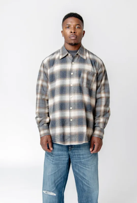 Above Shirt Doyle Check Lagger Flannel M4242AD | Parallel