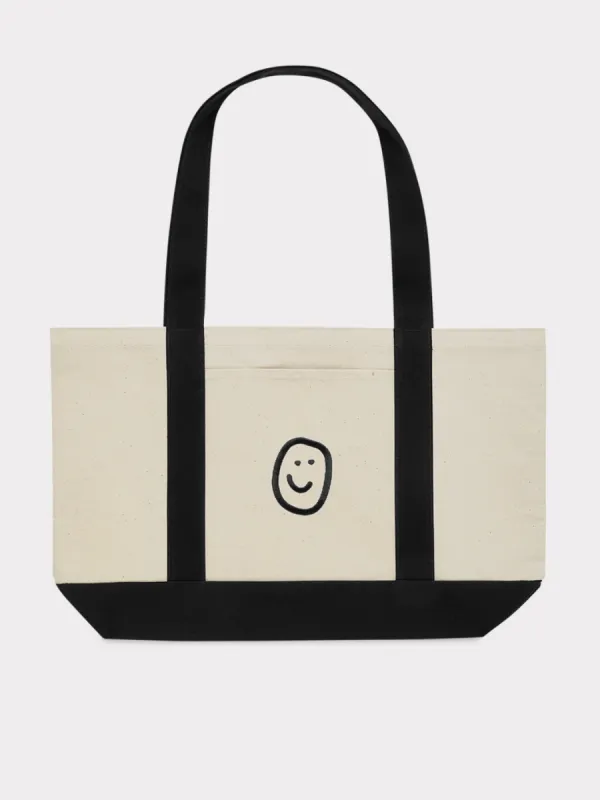 Happiness Tote - Black sold by Happiness Project