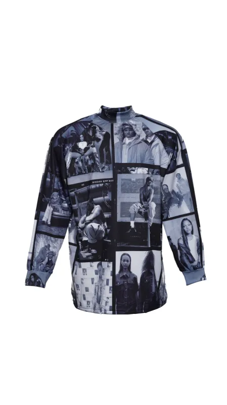Savanna Long sleeve b/w sold by Karl Kani
