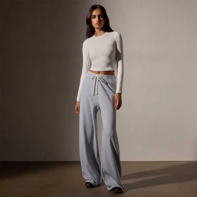 Wide Leg Sweatpant - Grey Glacier Pigment sold by James Perse