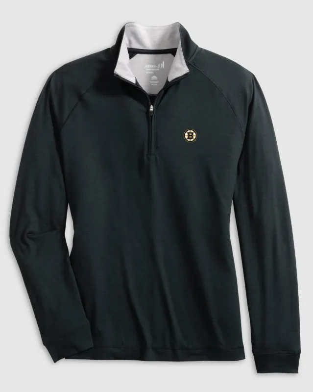 Women's Boston Bruins Freeborne Performance 1/4 Zip sold by Johnnie-O