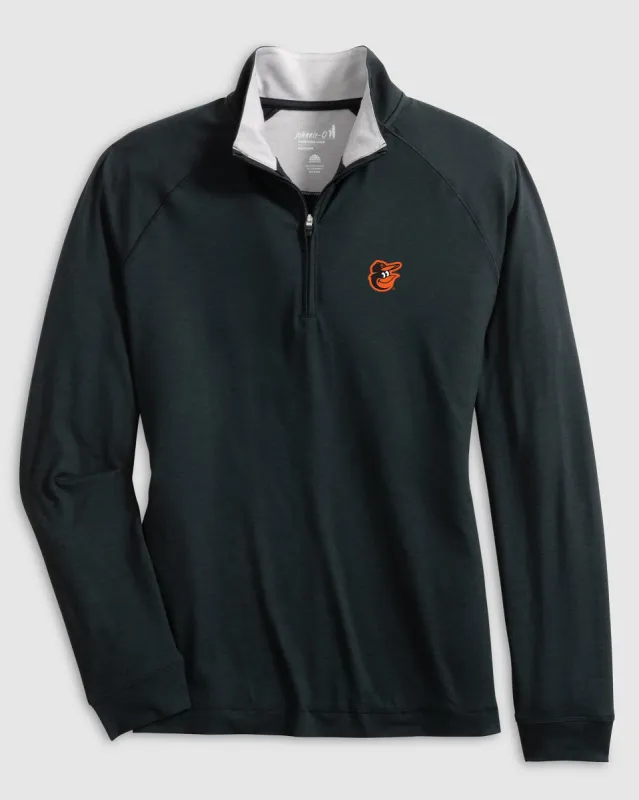 Women's Baltimore Orioles Freeborne Performance 1/4 Zip sold by Johnnie-O