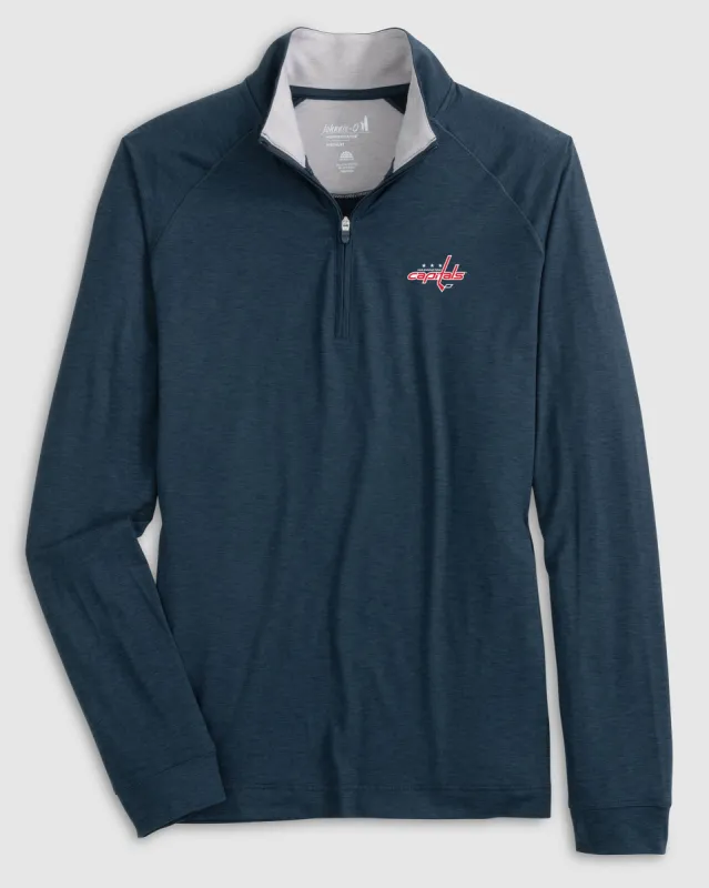 Women's Washington Capitals Freeborne Performance 1/4 Zip sold by Johnnie-O