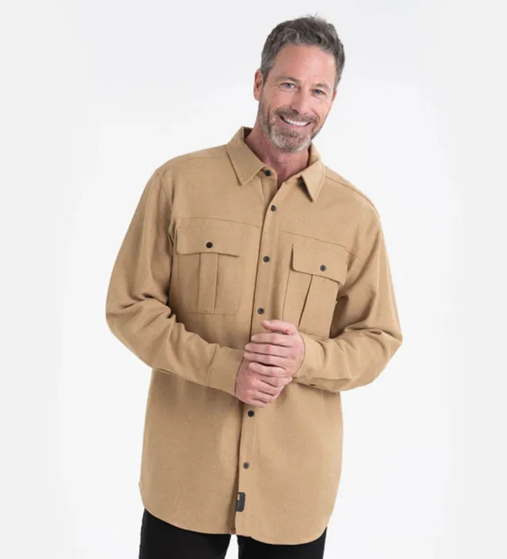 Thorogood Men's Heavyweight Brushed Flannel Button-Down Long Sleeve Work Shirt sold by Work World