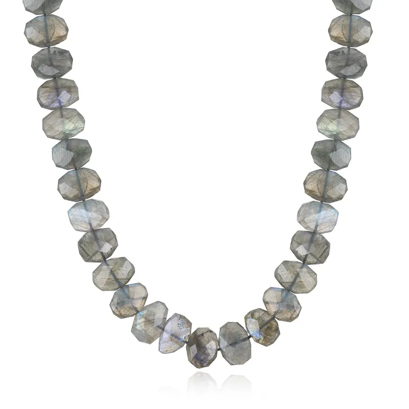 Labradorite Beaded Necklace sold by Amelia Rose Design