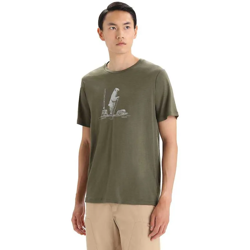Icebreaker Men's Tech Lite II SS Tee - Polar Paddle sold by Out&Back Outdoor