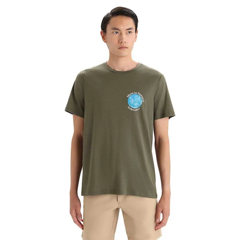 Icebreaker Men's Tech Lite II SS Tee - Icebreaker Earth sold by Out&Back Outdoor