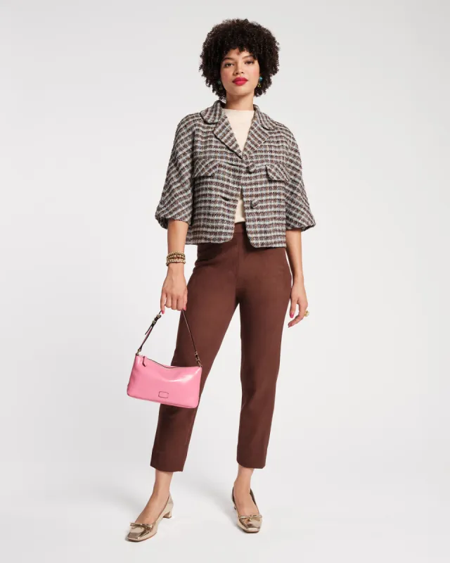 Lucy Microsuede Cigarette Pant sold by Frances Valentine