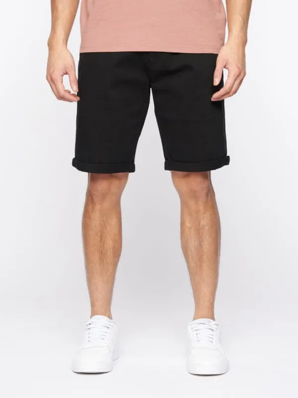 Sinwood Chino Shorts Black sold by Brand Corner