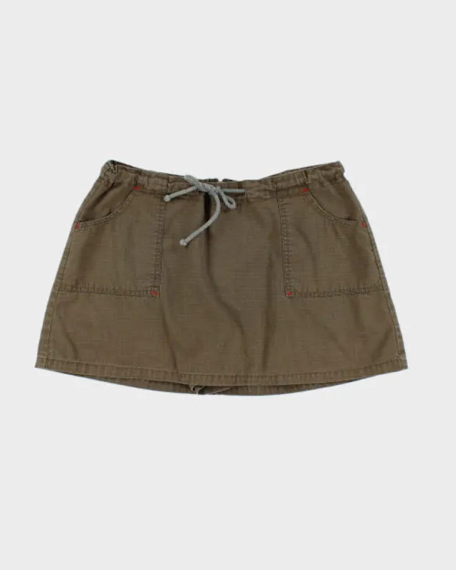 Y2k 00s 725 Khaki Skirt - M sold by Rokit