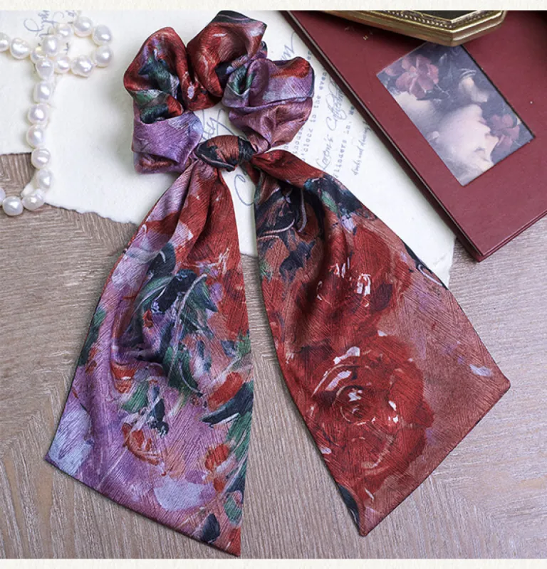 Elegant Rose Flower Ribbon Hair Accessory sold by Shopnova