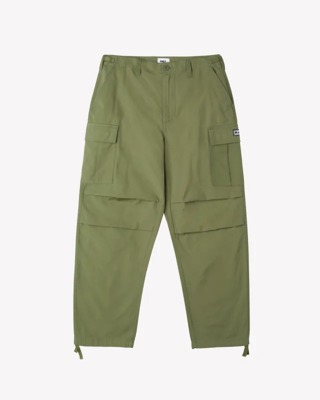 Obey HARDWORK RIPSTOP CARGO - LIGHT ARMY sold by Sun Diego Boardshops