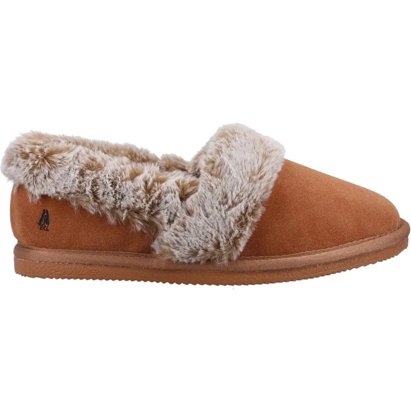 Hush Puppies ARIEL Womens Slippers Tan sold by Shuperb