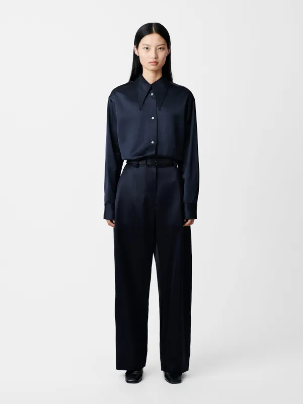 Myers Pant in Black Ink sold by Studio Nicholson