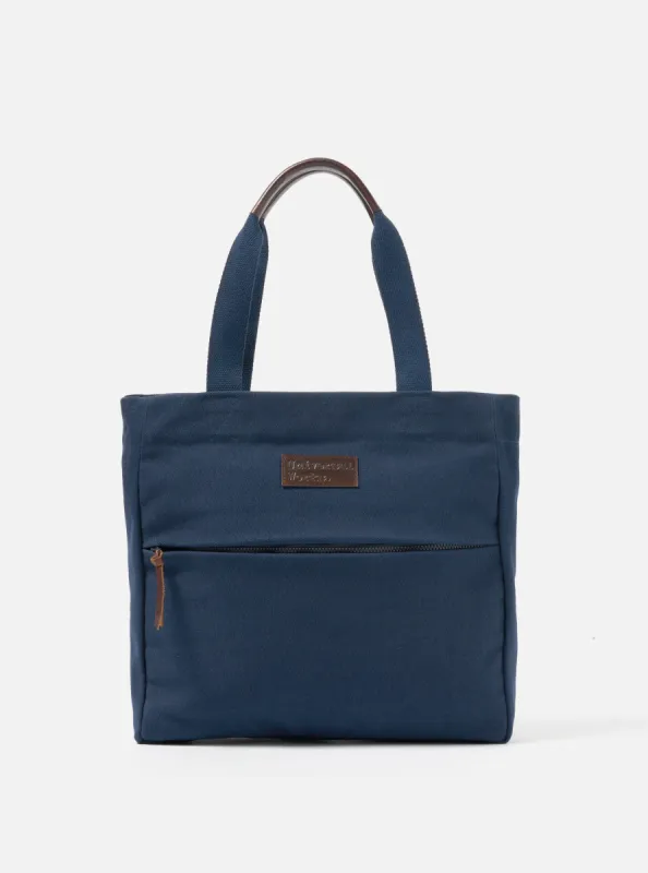 Universal Works Tote Bag in Navy Canvas sold by Universal Works