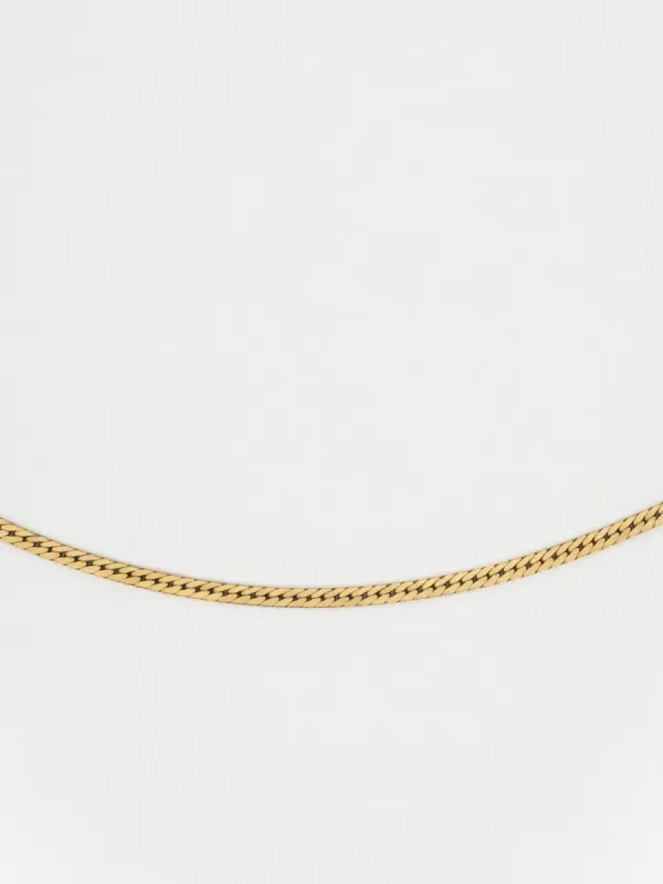 Tiny Herringbone Chain sold by OXB
